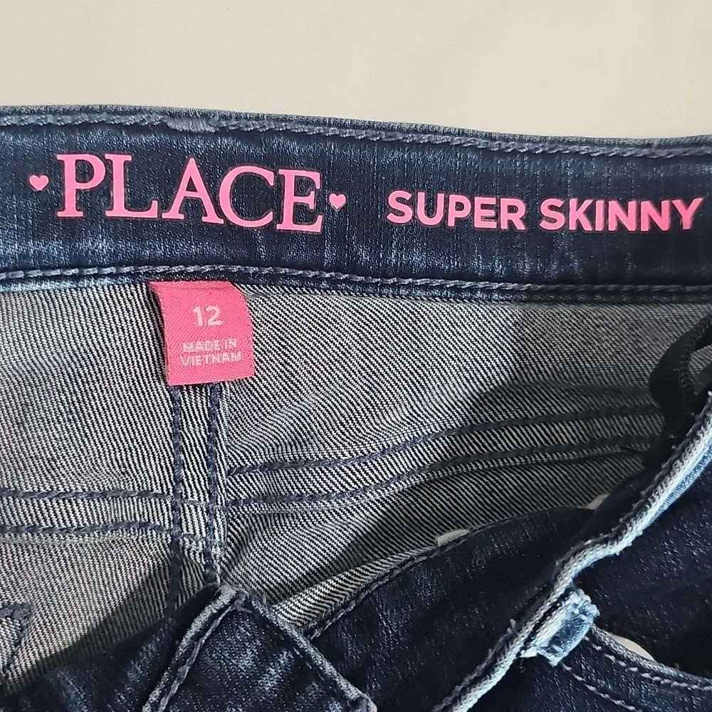 Children's Place Dark Blue Skinny Jeans
